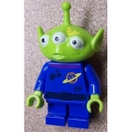 Minifig toy015 : Alien (tâches jaunes sur le visage)